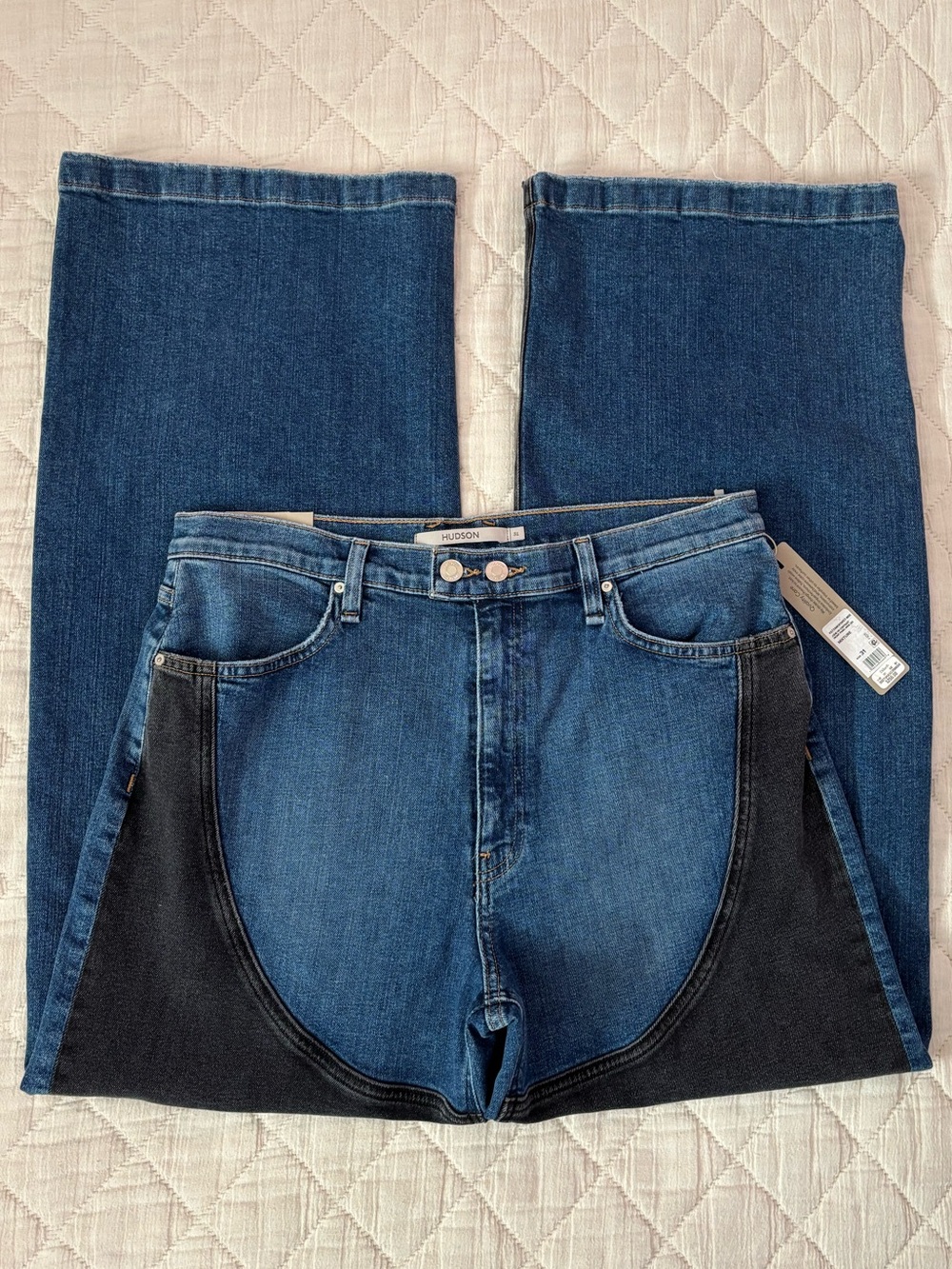 Hudson Jodie Loose Fit Wide Leg Jeans Sz 31 NWT -